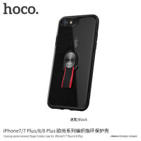 HOCO prevleka s tekstilnim držalom za Apple iPhone 7/8 - črna