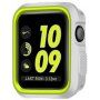 Zaščitna silikonska torbica za Apple Watch 38mm - bílo - zelena