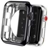 Zaščitni etui Dux Ducis iz mehke plastike za Apple Watch 42mm - črn
