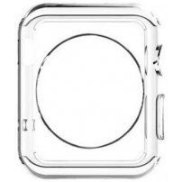 Gumijasto ohišje za Apple Watch 42 mm - prozorno