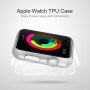 HAWEEL tanek prozorni pokrov / pokrov za Apple Watch 42mm - vijolična