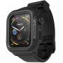 Vodotesna trpežen vodoodporen etui s pasom za Apple Watch 40mm - črn