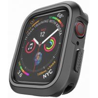 Silikonska etuija za Apple Watch 40mm - černá - siva