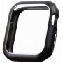 Zaščitna kovinska torbica z magneti za Apple Watch 44mm - črna