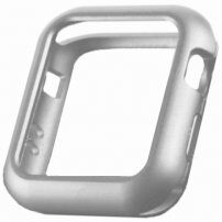 Zaščitna kovinska torbica z magneti za Apple Watch 44mm - srebro
