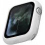 Uniq Lino silikonski etui za Apple Watch 44mm - bela