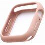 Uniq Lino silikonski etui za Apple Watch 44mm - svetlo roza