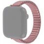 Tanek elastičny pasek iz nerjavečega jekla za Apple Watch Ultra 49mm / 46mm / 45mm / 44mm / 42mm - roza-zlato
