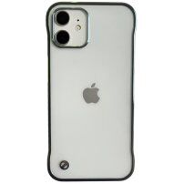 Zaščitni mat transparentni etui za iPhone 11 - zelena