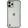 Zaščitni mat transparentni etui za iPhone 12 Pro Max - zelena