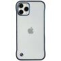 Zaščitni mat transparentni etui za iPhone 12 Pro Max - modro