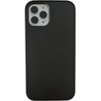 Zaščitni etui ledene rože in bleščice za iPhone 12 Pro Max - črna