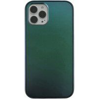 Zaščitni etui ledene rože in bleščice za iPhone 13 Pro Max - zelena