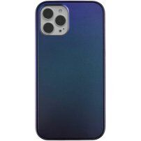 Zaščitni etui ledene rože in bleščice za iPhone 13 Pro Max - modro