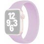 Natakljiv silikonski pašček za Apple Watch 42mm / 41mm / 40mm / 38mm - L - sivka