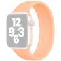 Natakljiv silikonski pašček za Apple Watch 42mm / 41mm / 40mm / 38mm - L - oranžna