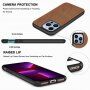 Zaščitni lesen etui za iPhone 13 Pro Max - češnja