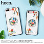 HOCO zaščitna prevleka z vezenjem za Apple iPhone 7 Plus - roza cvet