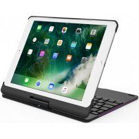 Vrtljiva torbica s tipkovnico za iPad 9,7" (2017/2018) / Pro 9,7" / Air 1 / 2 - črna