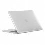 Lesketajoč transparentni etui z bleščicami za MacBook Pro 16" (A2485 / A2780 / A2991) - čista