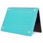 Mat ovitek za MacBook Pro 16" (A2485 / A2780 / A2991 / A3186 / A3403) - turkizna