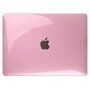 Sijajni prozoren pokrov za MacBook Air 13" (A1932 / A2179 / A2337) - roza