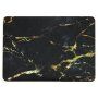 Mat prevleka za MacBook Air 13'' (A1932 / A2179 / A2337) - črno-zlato marmorja
