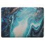 Mat ovitek za MacBook Air 13" (A1932 / A2179 / A2337) - modro-zlati opal