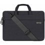 Cartinoe torba z zadrgo za iPad do 11 "/ MacBook do 12" - črna