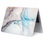 ENKAY mat etui za MacBook Pro 13" (A1706 / A1708 / A1989 / A2159) - modro-sivi marmor