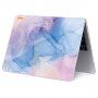 ENKAY mat etui za MacBook Pro 15" (A1707 / A1990) - modro-vijoličen marmor