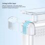 Prozoren mehak ovitek za MacBook polnilec 60W / 61W - jasno