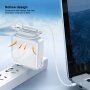 Prozoren mehak ovitek za MacBook polnilec 60W / 61W - jasno