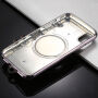 Eleganten ovitek v retro dizajnu fotoaparatov za Apple iPhone XS - črna