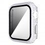 Ovitek s kamenčki s kaljenim steklom za Apple Watch 40mm - jasno
