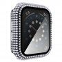 Ovitek s kamenčki s kaljenim steklom za Apple Watch 40mm - jasno