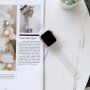 Etui s prozornim trakom za Apple Watch 45mm / 44mm / 42mm - jasno
