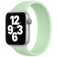 Natakljiv silikonski pašček za Apple Watch 42mm / 41mm / 40mm / 38mm - L - zelena