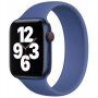 Natakljiv silikonski pašček za Apple Watch 42mm / 41mm / 40mm / 38mm - S - modro