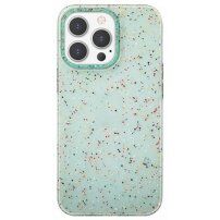 Mutural silikonski etui s pisanimi pikicami za iPhone 13 Pro Max - zelena