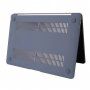Mat ovitek za MacBook Pro 14" (A2442 / A2779 / A2918 / A2992 / A3112 / A3185 / A3401 / A3434) - modro-siva