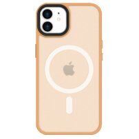Zaščitni ovitek z MagSafe za iPhone 12 / 12 Pro - oranžna