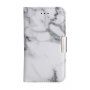 Flip primeru za iPhone 5 / 5S / SE (2016) - beli marmor