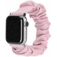 Elastičen trakec v slogu gumice za Apple Watch 42mm / 41mm / 40mm / 38mm - roza