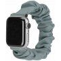 Elastičen trakec v slogu gumice za Apple Watch Ultra 49mm / 46mm / 45mm / 44mm / 42mm - siva