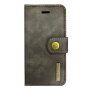 2in1 snemljiva torbica za iPhone 5 / 5S / SE (2016) - rjava