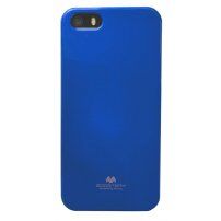Zaščitna prevleka za bleščice MERCURY GOOSPERY za iPhone 5 / 5S / SE (2016) - modro