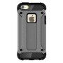 Super trpežna prevleka "Armor" za iPhone 5 / 5S / SE (2016) - siva