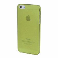 Ultra tanka plastična prevleka za iPhone 5 / 5S / SE (2016) - zelena