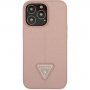 Guess Saffiano Triangle etui za iPhone 13 Pro Max - roza